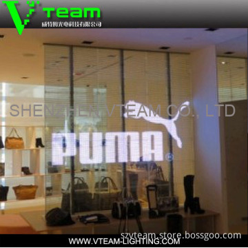 Vteam Double-Sided 60% Transparency Glass Window LED Screen Gl Series